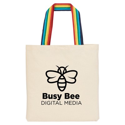 Rainbow Pride Recycled Cotton Tote Bag
